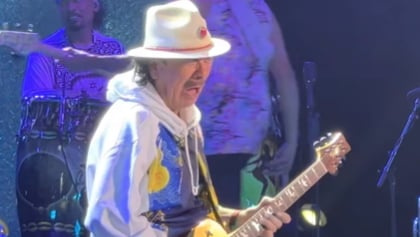 CARLOS SANTANA Collapses On Stage In Michigan
